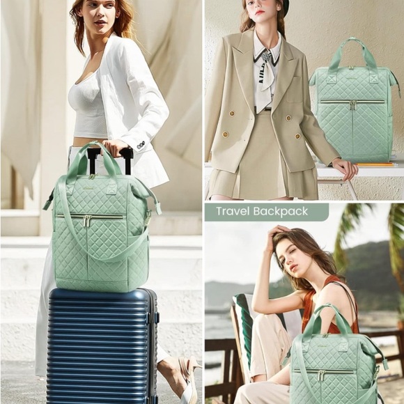 BLACK laptop/travel bag, personal item - Picture 6 of 14